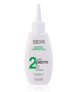 Cheminio sušukavimo priemonė SERI Cold Permanent Nr.2 dažytiems plaukams 80 ml