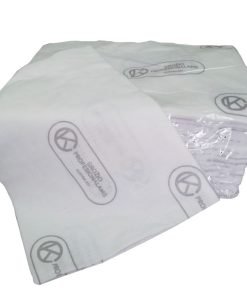 Vienkartiniai perforuoti rankšluosčiai Eco&Hygiene Perforated Towel With Logo 70x50cm 50 vnt.