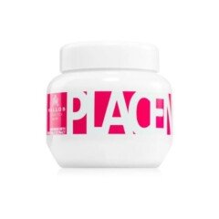 kaukė sausiems pažeistiems plaukams kallos placenta 275ml