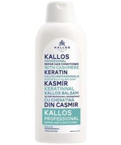 Kondicionierius su kašmyru KALLOS Repair Hair Conditioner With Cashmere Keratin 1000ml
