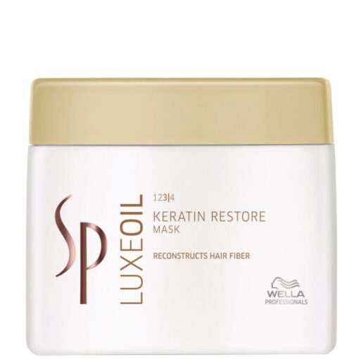 Kaukė atstatanti keratiną Wella SP Luxe Oil Restore mask 400 ml-0