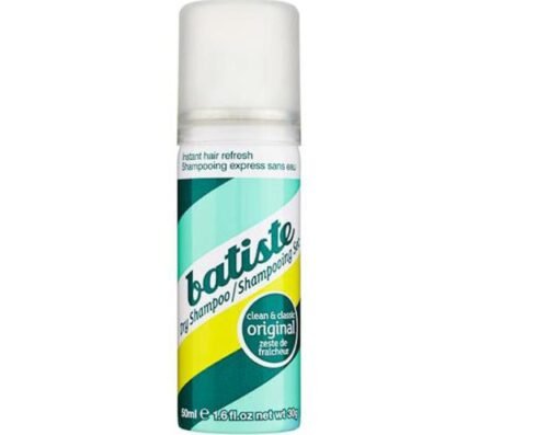 Sausas šampūnas plaukams BATISTE Clean & Classic Original dry shampoo 50ml -0
