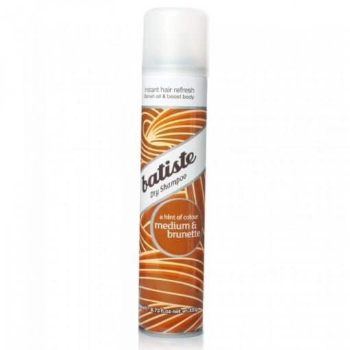 Sausas šampūnas plaukams su dažančiu efektu BATISTE Medium & Brunette dry shampoo 200ml-0