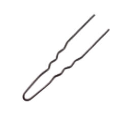 Segtukai plaukams juodi Comair 65x1.20 mm (50vnt) Art. Nr. 3150073-0