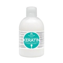 Šampūnas sausiems pažeistiems plaukams KALLOS Keratin Shampoo 1000 ml