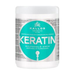 Kaukė sausiems pažeistiems plaukams KALLOS Keratin Mask 1000 ml