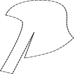 Kepurė vienkartinė (lygi) Comair (50 vnt.) Art. Nr. 3040019-0