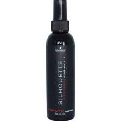 Stiprios fiksacijos neaerozolinis plaukų lakas Schwarzkopf Professional Silhouette Pump Spray Super Hold 200 ml