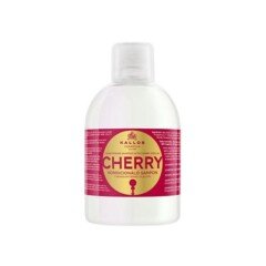 Kondicionuojantis pažeistų plaukų šampūnas Kallos Conditioning Shampoo With Cherry Seed Oil 1000 ml