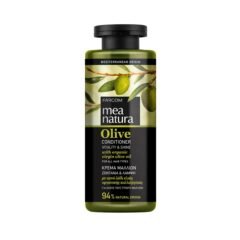 atgaivinantis, drėkinantis plaukus kondicionierius su alyvuogių aliejumi farcom mea natura olive conditioner vitality&shine 300ml