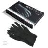 Juodos lateksinės pirštinės Hercules Sagemann Black Touch 10 Gloves L dydis-0