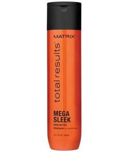 Plaukus glotninantis šampūnas Matrix Total Results Mega Sleek Shampoo 300 ml