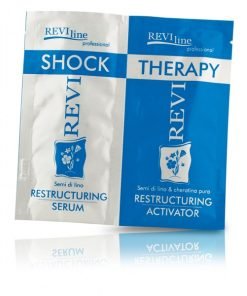 Serumas nualintiems plaukams Revi Shock + Therapy 12 + 12 ml-0
