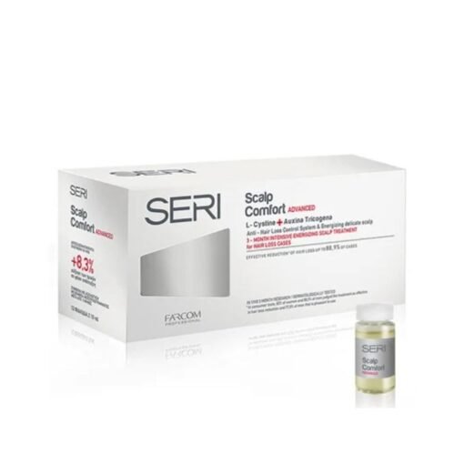 Ampulės nuo plaukų slinkimo SERI Scalp Comfort Advanced Anti-Hair Loss Control System 12vnt x10 ml