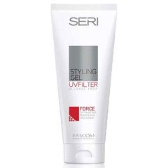 Ypač stiprios fiksacijos plaukų želė Seri Styling Gel UV Filter Force Ultra Control 200 ml