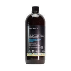 Drėkinantis ir valantis plaukų ir galvos odos šveitiklis su spalvos apsauga Rica Naturica Detoxifying Comfort Scrub 1000 ml