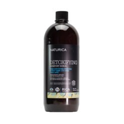 Drėkinantis ir valantis plaukų ir galvos odos šveitiklis su spalvos apsauga Rica Naturica Detoxifying Comfort Scrub 1000 ml