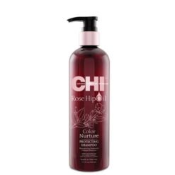 Dažytų plaukų šampūnas CHI Rose Hip Oil Shampoo 340 ml-0