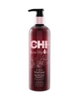 Dažytų plaukų šampūnas CHI Rose Hip Oil Shampoo 340 ml-0