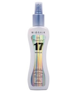 Nenuskalaujamas plaukų kondicionierius 17 stebuklų BIOSILK Silk Therapy 17 Miracle Leave – in Conditioner 167ml-0