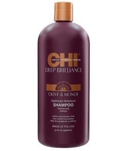 Drėkinamasis šampūnas Chi Deep Brilliance Olive & Monoi Shampoo 946ml-0