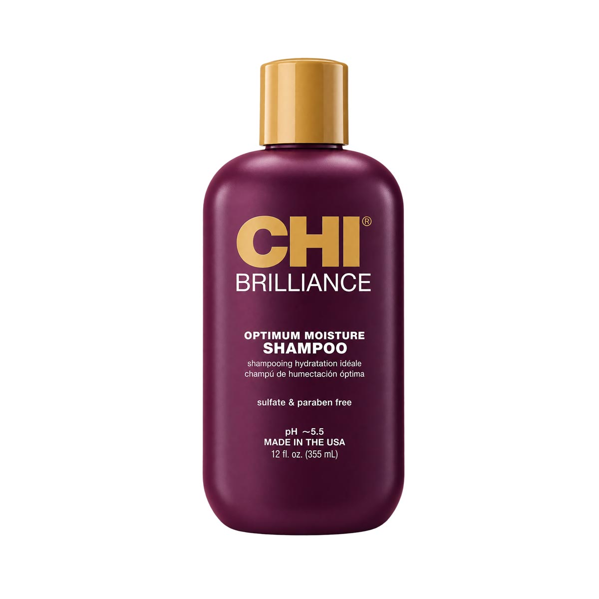 Drėkinamasis šampūnas CHI Deep Brilliance Olive & Monoi Shampoo 355ml