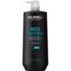 Vyriškas plaukų ir kūno šampūnas Goldwell Dualsenses For Men Hair & Body 1000ml-0