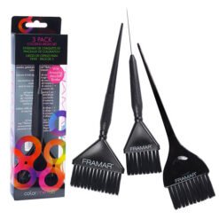 Šepetėliai plaukų dažymui Framar 3 Pack Coloring Brush Set 3vnt.-0