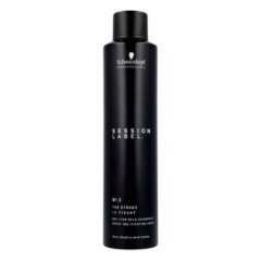 Stiprios fiksacijos plaukų lakas Schwarzkopf Osis+ Session Label Super Dry Strong Spray 300ml