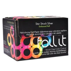 Folija ritinėlyje plaukų dažymui Framar Embossed Roll Medium Star Struck Silver