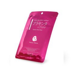 Veido kaukė su platina ir placenta MITOMO Placenta + Platinum Fake Mask 25g