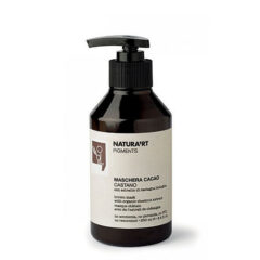 Ruda dažanti plaukų kaukė Rica Natura'rt Brown Mask 250ml