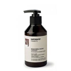 Ruda dažanti plaukų kaukė Rica Natura'rt Brown Mask 250ml