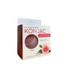 Kempinėlė veidui su rožės ekstraktu MITOMO Konjac Sponge Rose