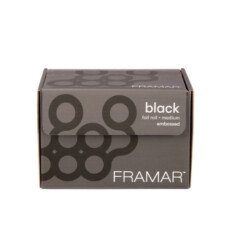 folija ritinėlyje juodos spalvos framar ultimate grip embossed foil roll medium black 12,7 cm x 100,58 m