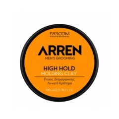 stiprios fiksacijos molis vyrams farcom professional arren men's grooming high hold molding clay 100ml
