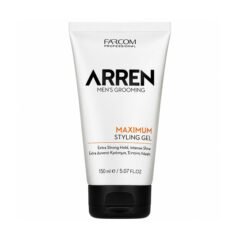 stiprios fiksacijos želė vyrams farcom professional arren men's grooming maximum styling gel 150ml