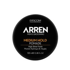 vidutinės fiksacijos pomada vyrams farcom professional arren men's grooming medium hold pomade 100ml