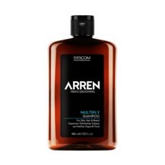 Šampūnas prausiklis plaukams, kūnui ir barzdai farcom professional arren men's grooming multiply shampoo 400ml