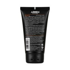 juodo atspalvio plaukų želė vyrams farcom professional arren men's grooming black styling gel 150ml