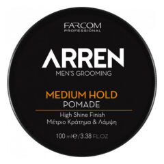 Vidutinės fiksacijos pomada vyrams Farcom Professional ARREN Men's Grooming Medium Hold Pomade 100ml