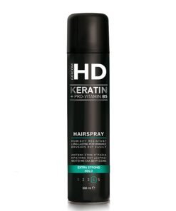Stiprios fiksacijos plaukų lakas Farcom HD Keratin Extra Strong Hold Hairspray (4) 300ml