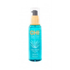 Aliejus garbanotiems plaukams CHI Aloe Vera with Agave Nectar Curls Defined Oil 89ml