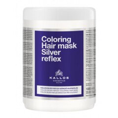 Dažanti plaukų kaukė Kallos Coloring Silver Reflex Hair Mask 1000 ml