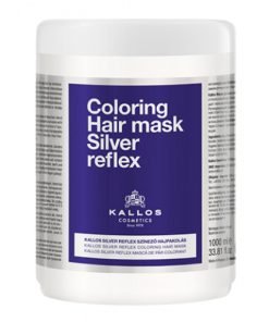 Dažanti plaukų kaukė Kallos Coloring Silver Reflex Hair Mask 1000 ml