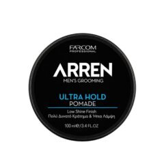 labai stiprios fiksacijos pomada plaukams farcom arren men ultra hold pomade 100 ml