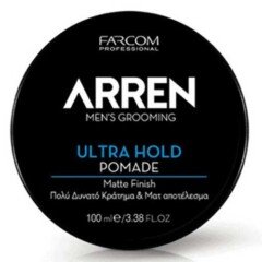 Labai stiprios fiksacijos pomada plaukams Farcom ARREN Men Ultra Hold Pomade 100ml