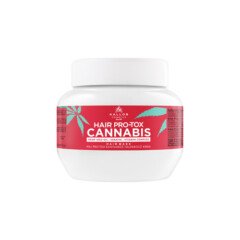 Plaukų kaukė su kanapių sėklų aliejumi Kallos Cosmetics Hair Pro-Tox Cannabis Hair Mask 275 ml