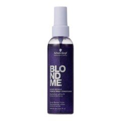 neutralizuojantis purškiamas kondicionierius visų tipų šviesintiems plaukams schwarzkopf professional blond me cool blondes neutralizing spray conditioner 150ml