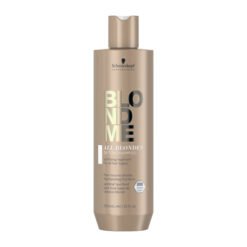 Plaukų šampūnas šviesiems plaukams Schwarzkopf Professional Blond Me Detoxifying System Purifying Bonding Shampoo 300ml